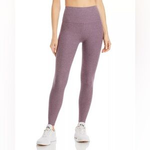 Beyond Yoga Spacedye Caught In The Midi High Waisted Legging purple stretch